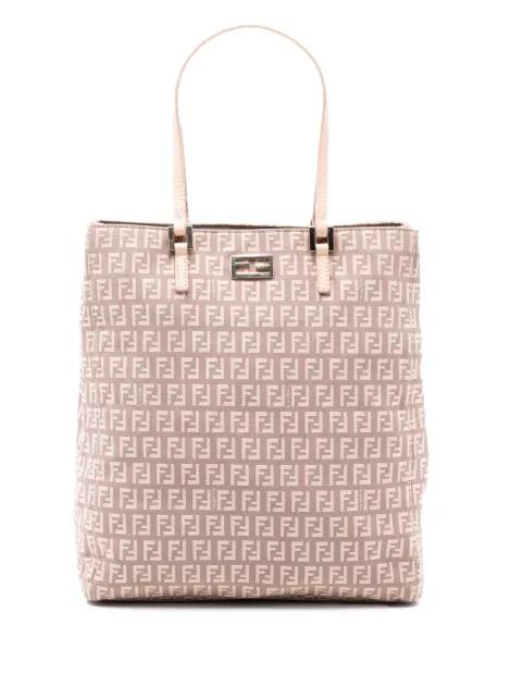 2000-2010 Zucchino Canvas tote bag by FENDI