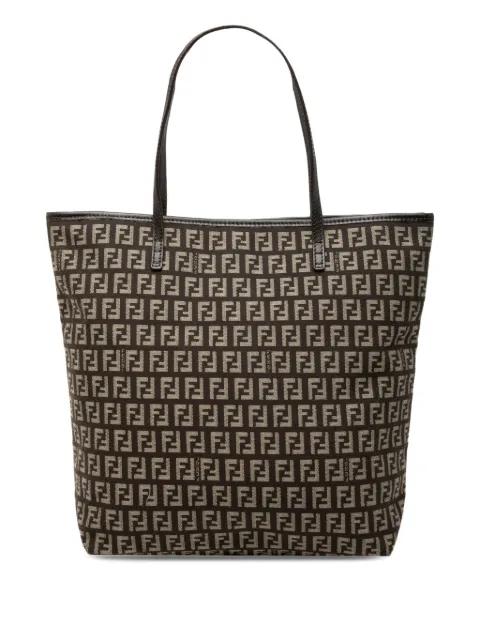 2000-2010 Zucchino Canvas tote bag by FENDI