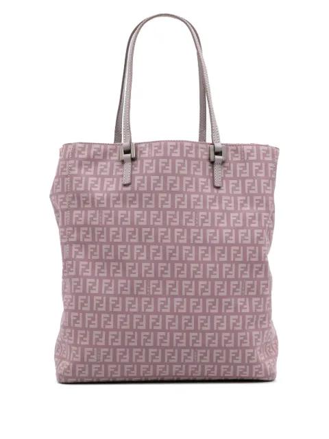 2000-2010 Zucchino Canvas tote bag by FENDI