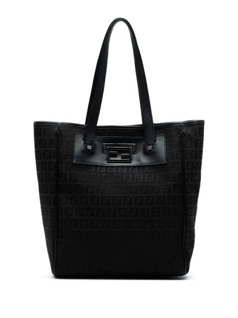 2000-2010 Zucchino Canvas tote bag by FENDI