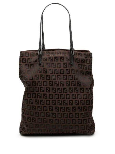 2000-2010 Zucchino Canvas tote bag by FENDI