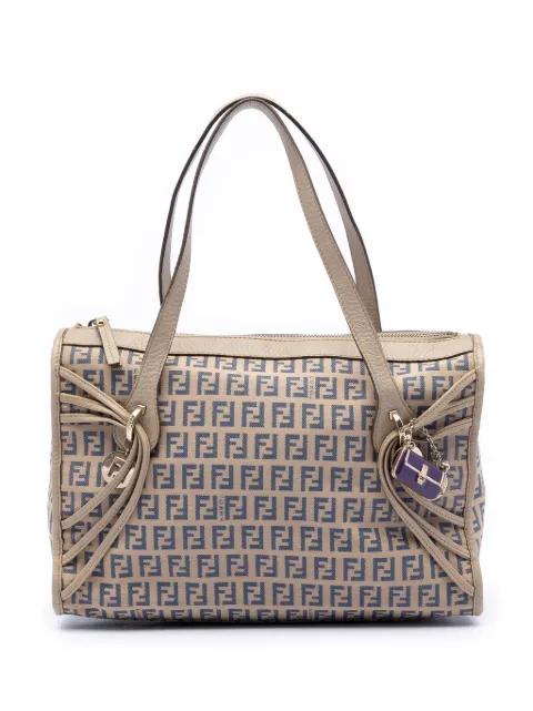 2000-2010 Zucchino Canvas tote bag by FENDI