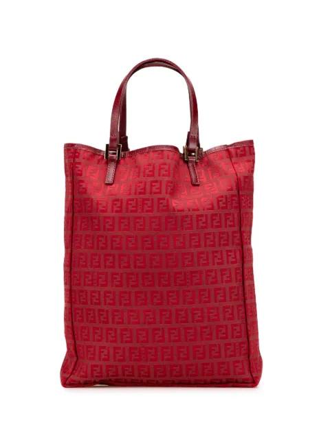 2000-2010 Zucchino Canvas tote bag by FENDI