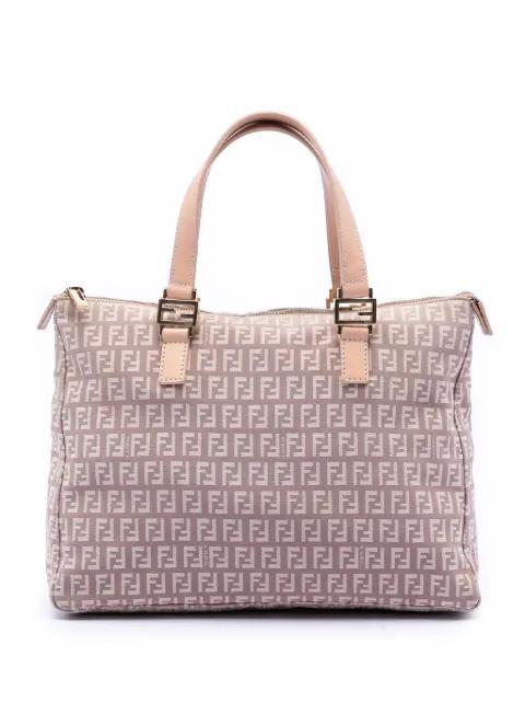 2000-2010 Zucchino Canvas tote bag by FENDI