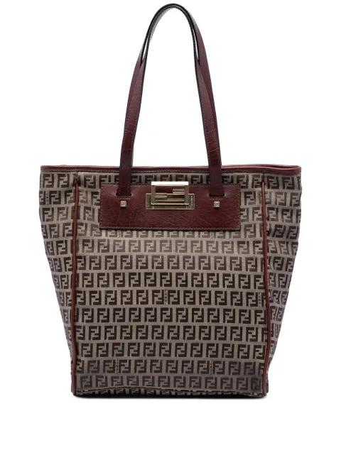 2000-2010 Zucchino Canvas tote bag by FENDI