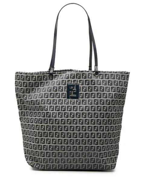 2000-2010 Zucchino Canvas tote bag by FENDI