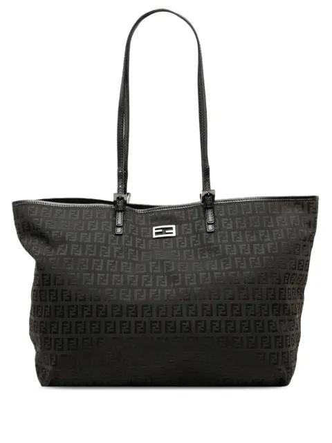 2000-2010 Zucchino Canvas tote bag by FENDI