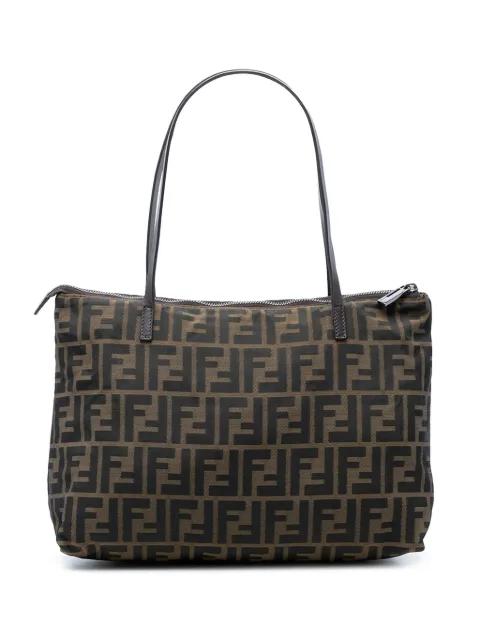 2000-2017 Small Zucca Canvas tote bag by FENDI