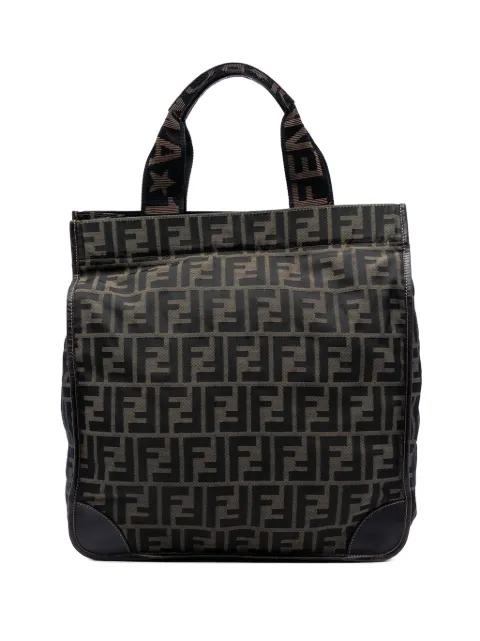 2000-2025 Zucca Canvas Shopping tote bag by FENDI