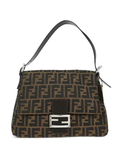 2000 Zucca logo-pattern shoulder bag by FENDI