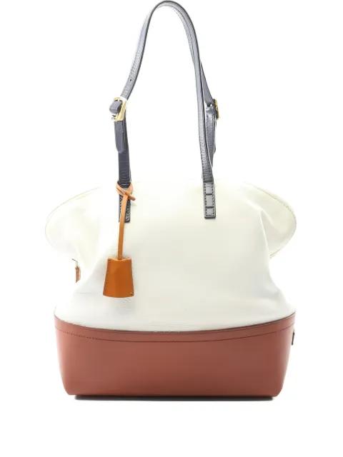 2000s Pecan leather shoulder bag by FENDI