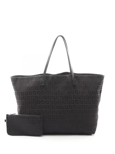 2000s Zucchino monogram tote bag by FENDI