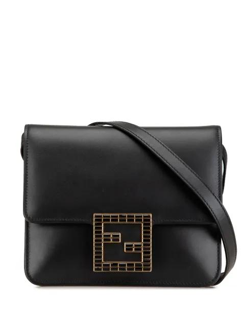 2010-2023 Leather Crystal Fab crossbody bag by FENDI