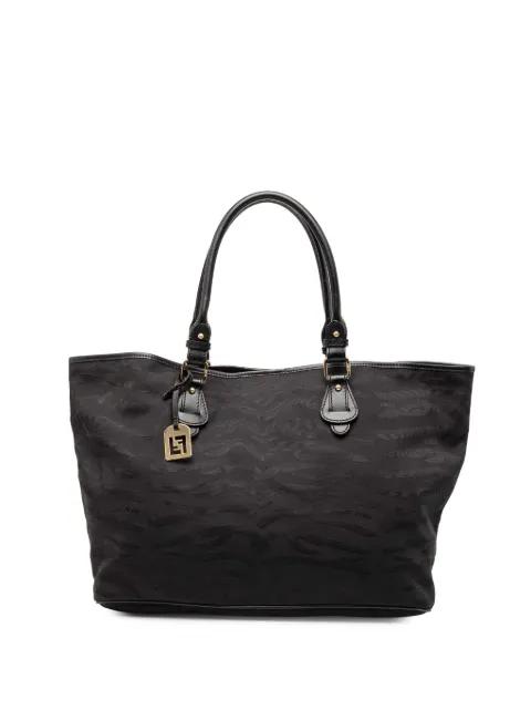 2010-2025 Canvas Tiger Print tote bag by FENDI