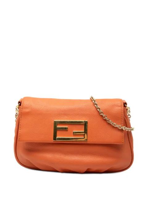 2010-2025 Leather Fendista Pochette crossbody bag by FENDI