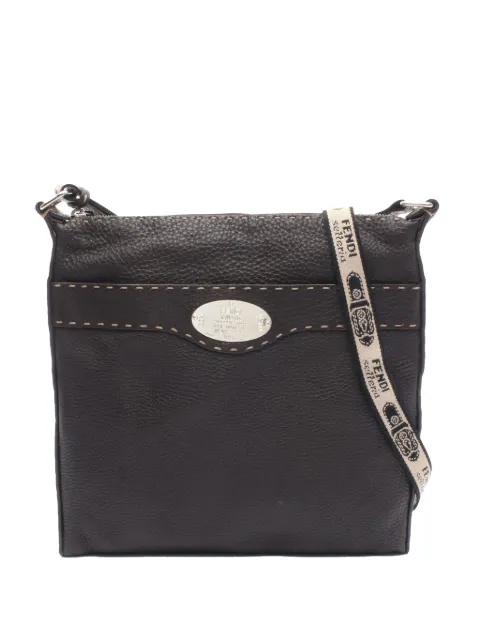 2010-2025 Leather Selleria crossbody bag by FENDI