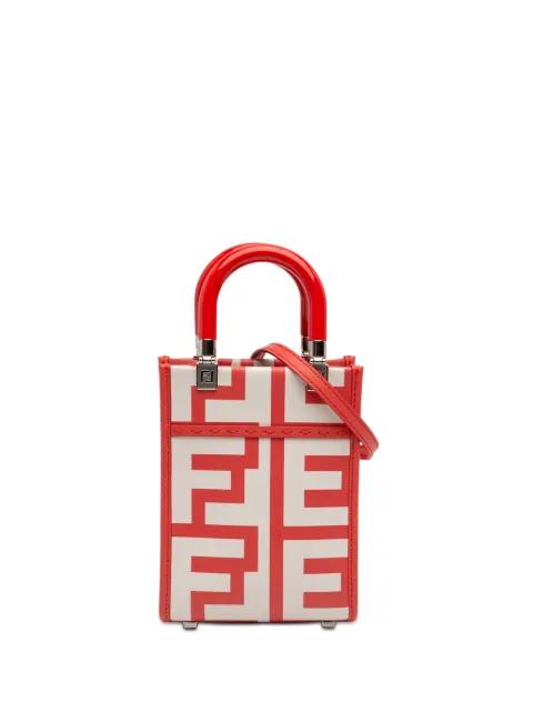 2010-2025 Marc Jacobs Mini Leather Sunshine Shopper Tote satchel by FENDI