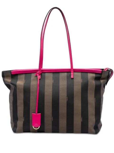 2010-2025 Medium Pequin Canvas Roll tote bag by FENDI