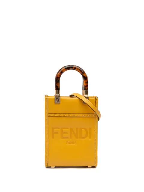 2010-2025 Mini Leather Sunshine Shopper Tote satchel by FENDI