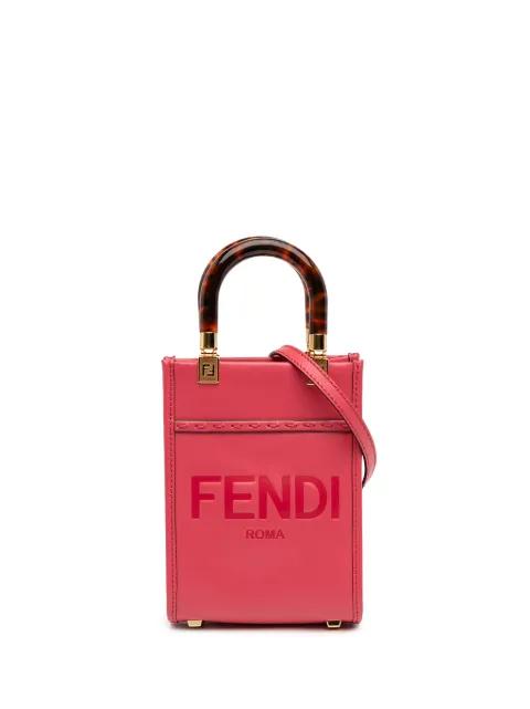 2010-2025 Mini Leather Sunshine Shopper Tote satchel by FENDI
