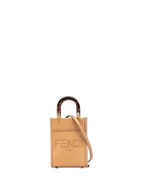 2010-2025 Mini Leather Sunshine Shopper Tote satchel by FENDI
