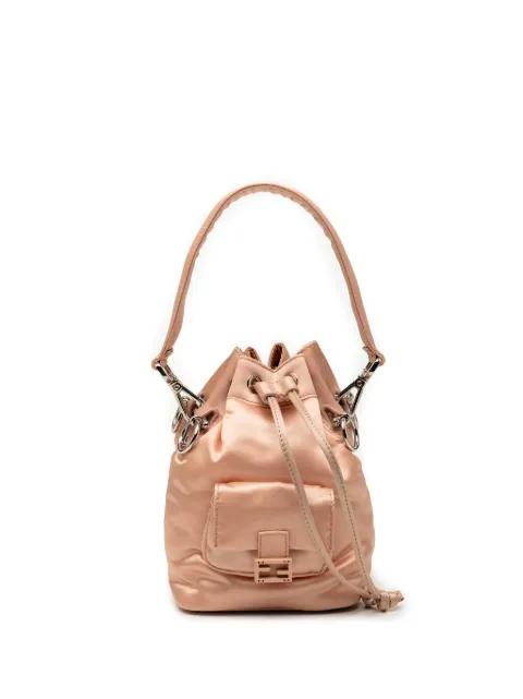 2010-2025 Mini Satin Mon Tresor Bucket Bag satchel by FENDI