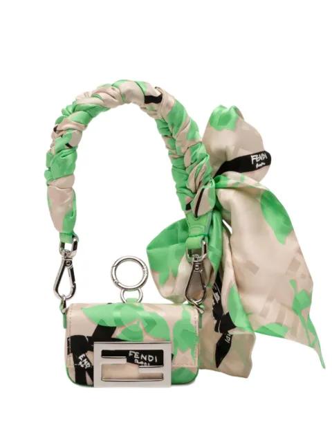 2010-2025 Nano Satin Charm Baguette shoulder bag by FENDI