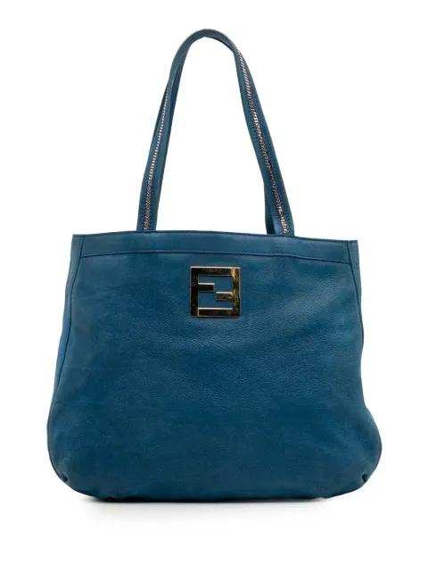2010-2025 Nubuck FF Chains tote bag by FENDI