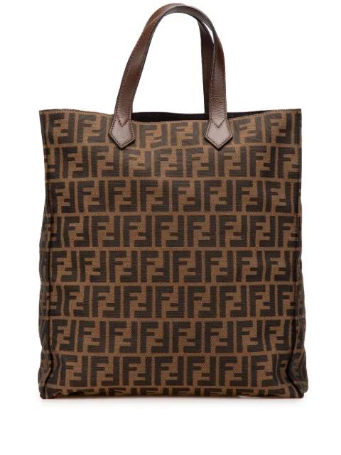 2010-2025 Zucca Canvas Shopping tote bag by FENDI
