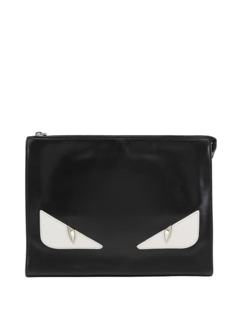 2010-2026 Leather Monster clutch bag by FENDI