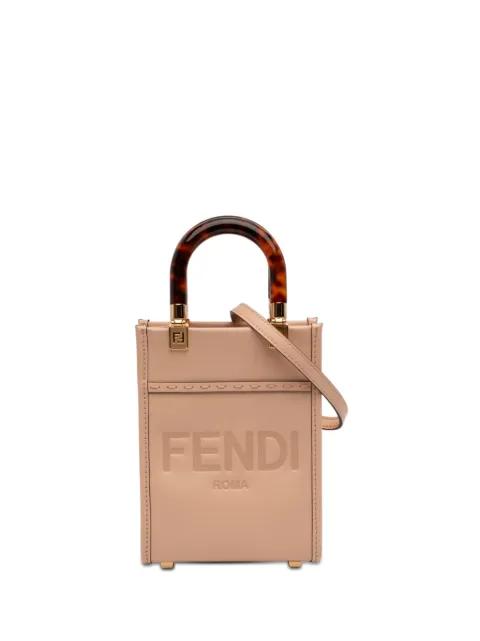 2010-2026 Mini Leather Sunshine Shopper Tote satchel by FENDI