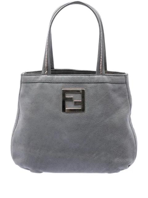 2010-2026 Nubuck FF Chains tote bag by FENDI