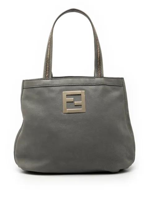 2010-2026 Nubuck FF Chains tote bag by FENDI