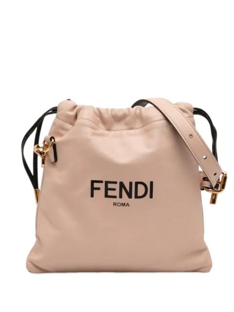 2010-2026 Small Calfskin Roma Drawstring crossbody bag by FENDI