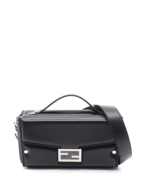 2010-2026 Zucca Calfskin Soft Trunk Baguette satchel by FENDI