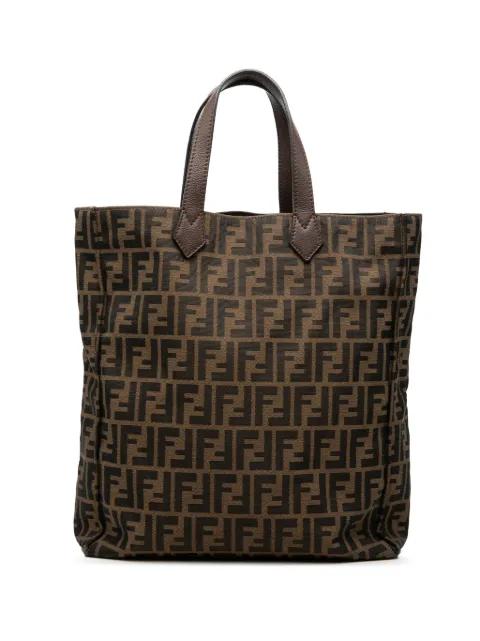 2010-2026 Zucca Canvas Vertical Shopping tote bag by FENDI