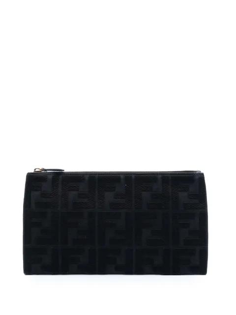 2010-2026 Zucca Canvas clutch bag by FENDI