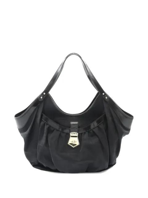 2010 Zucca FF-pattern shoulder bag by FENDI