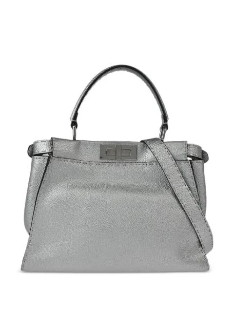 2017 Peekaboo leather tote bag by FENDI