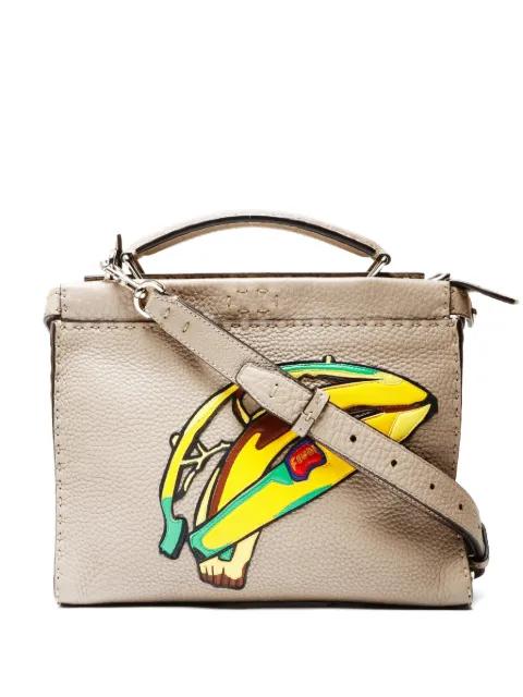 2018 Peekaboo leather tote bag by FENDI
