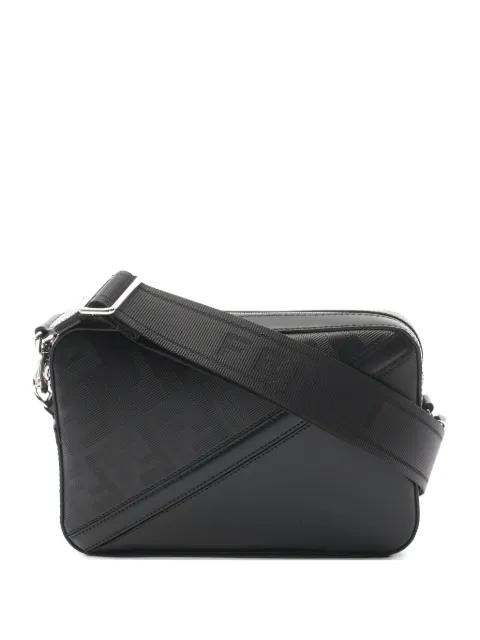 2020s Zucca leather messenger bag by FENDI