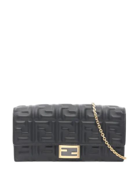 2020s embossed clutch bag by FENDI