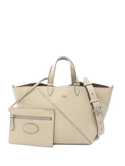 2020s small Selleria Diagonal two-way handbag by FENDI