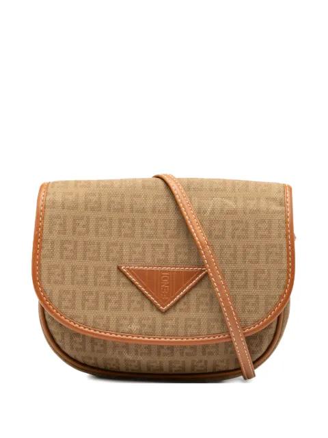 20th Century Mini Zucchino Canvas crossbody bag by FENDI