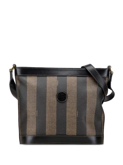20th Century Pequin Coated Canvas crossbody bag by FENDI