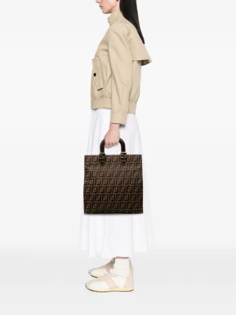 20th Century Zucca Canvas Twins tote bag by FENDI