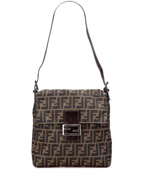 20th Century Zucca Canvas shoulder bag by FENDI