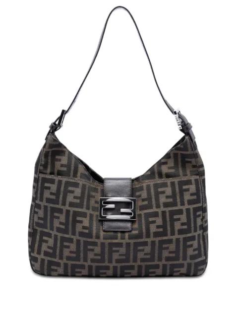 20th Century Zucca Canvas shoulder bag by FENDI