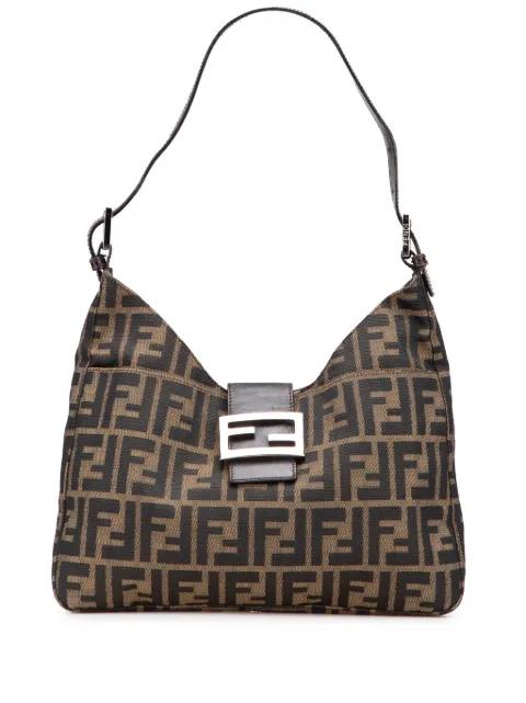 20th Century Zucca Canvas shoulder bag by FENDI