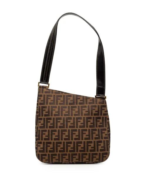 20th Century Zucca Canvas shoulder bag by FENDI